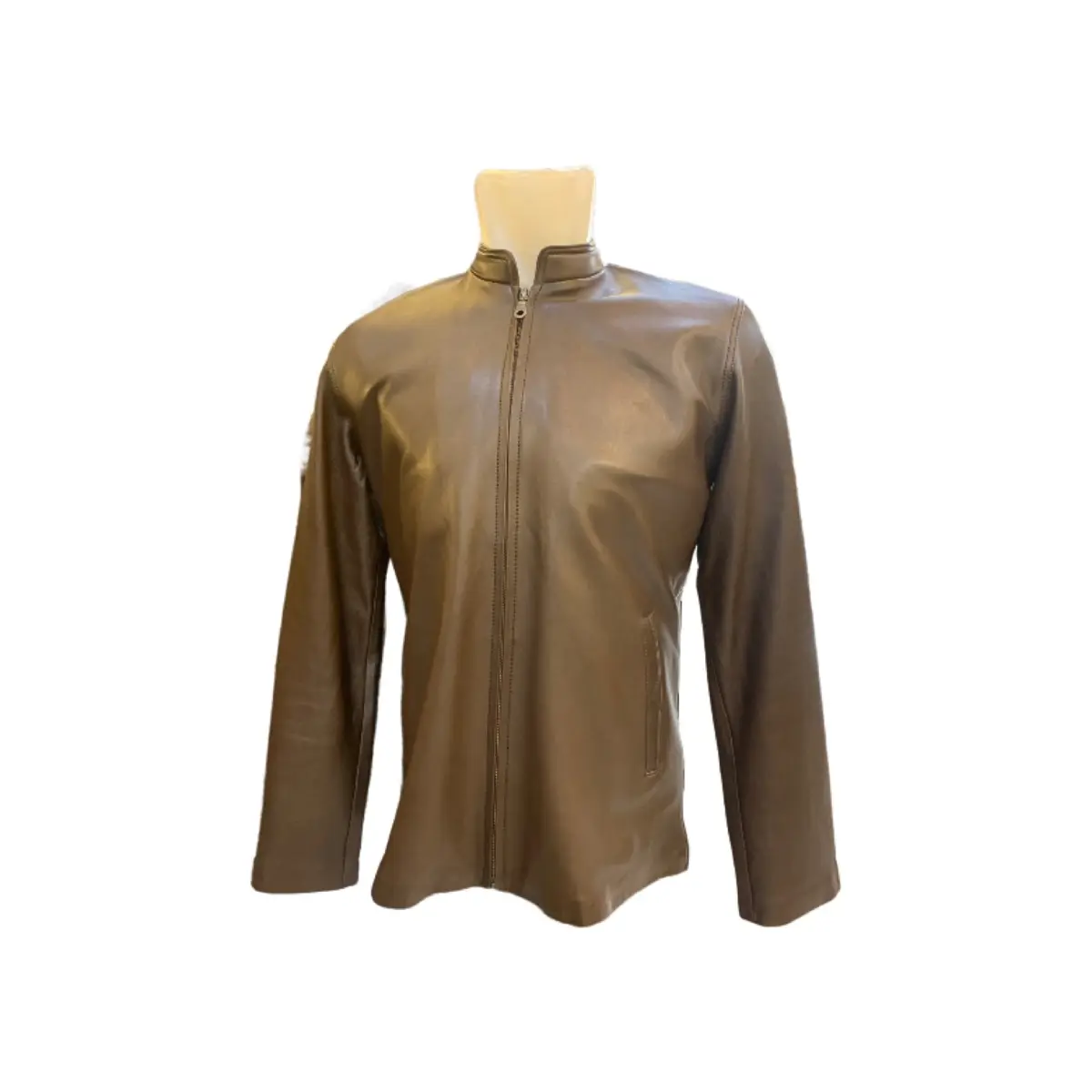 Jaket kulit asli model kasual