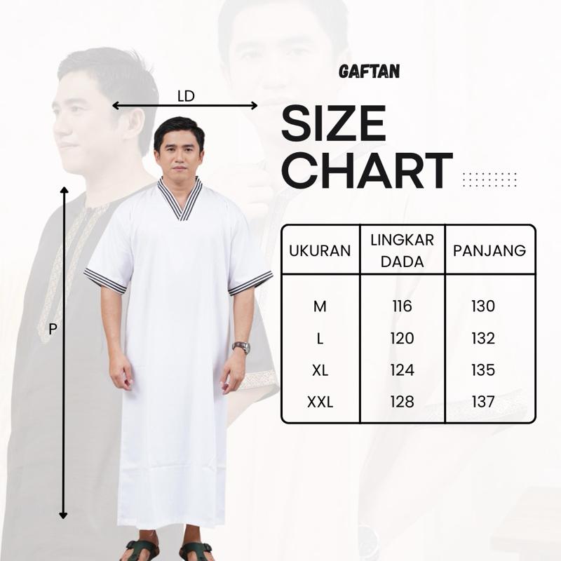 MOROCCAN THOBE JUBAH Baju Gamis Muslim Pria Modern katun Dewasa