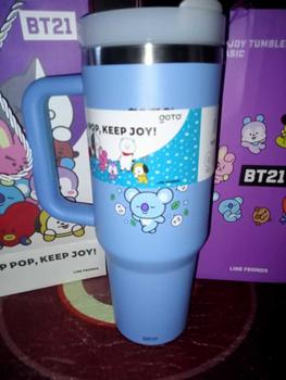 Product Review of Goto [COD] K-Joy X BT21 Tumbler Tahan Dingin Panas Botol Tempat Minum Aesthetic 1.2L from N**a 2