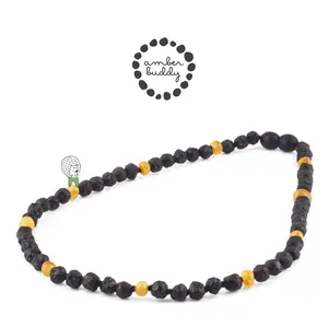 Amber Buddy | JN117 Kalung Amber Anak Edisi Terbatas - 38cm Junior