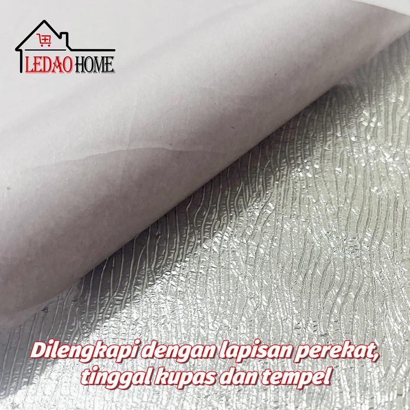 Product Introduction of LEDAOHOME (10pcs) Stiker Wallpaper Dinding Vinyl Motif Batu dan Kayu, Tahan Aus dan Gores, PVC Ramah Lingkungan 55