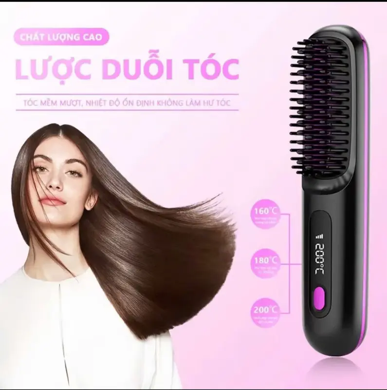 SẢN PHẨM MỚI 2025 : LƯỢC ĐIỆN ION ÂM- HÀNG CHÍNH HÃNG 0