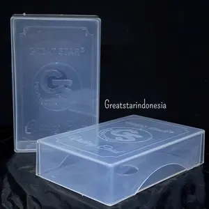 Box Kartu Nama Plastik Transparan 9.5x6cm