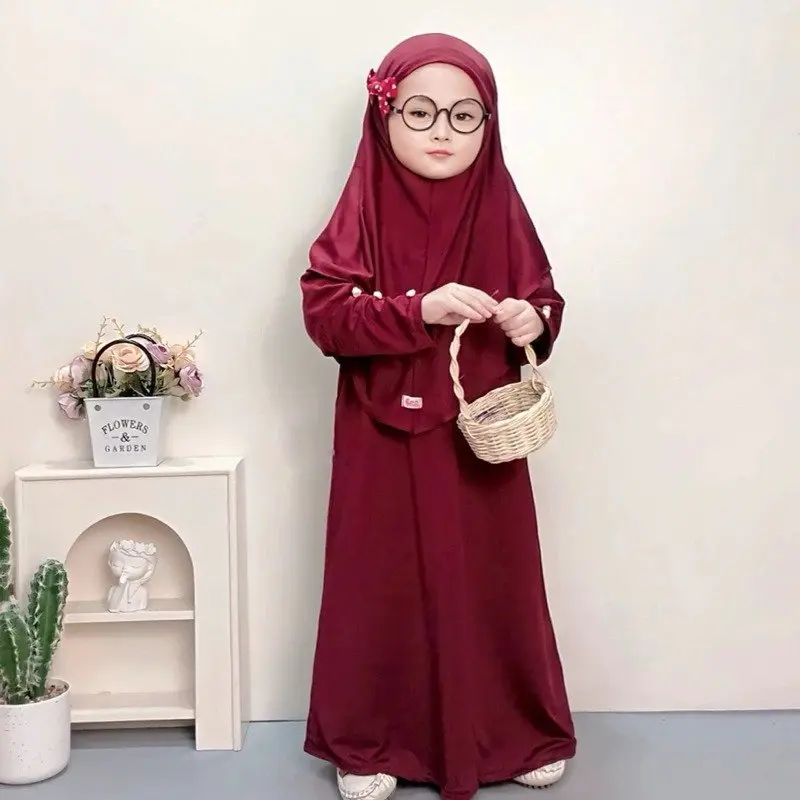 ARFHA - Abaya set - Gamis Anak Jersey Prenium