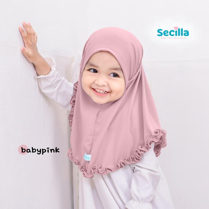 Secilla Hijab Curly Anak Usia 0-9 Tahun 1