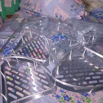 Product Review of MURAH! Rak Sudut Dinding Toilet Aluminium Kuat Kokoh Anti Karat / Rak Sudut Kamar Mandi /  Tempat Sabun Sampoo Rak Shampoo - from 🍇**h A**l ** 0