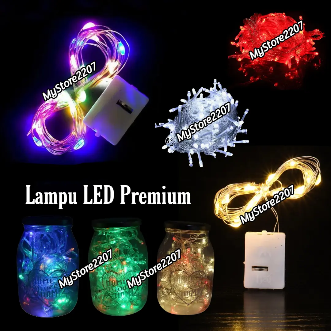 Lampu Hias LED / Lampu Tumblr LED / Lampu Kawat LED NATAL / Lampu Hias Outdoor / Lampu Hias Indoor Lampu Hias LED / Lampu Tumblr LED / Lampu Kawat LED NATAL / Lampu Hias Outdoor / Lampu Hias Indoor