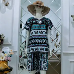 St Kulot Motif Gajah - Celana Pendek Wanita dengan Desain Gajah yang Unik dan Menarik