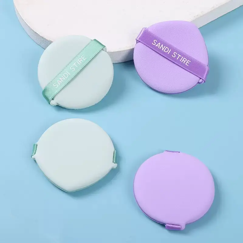 Double-sided air cushion powder puff cosmetic cotton sponge super soft liquid foundation loose powder bb hydrophilic dry and wet dual use