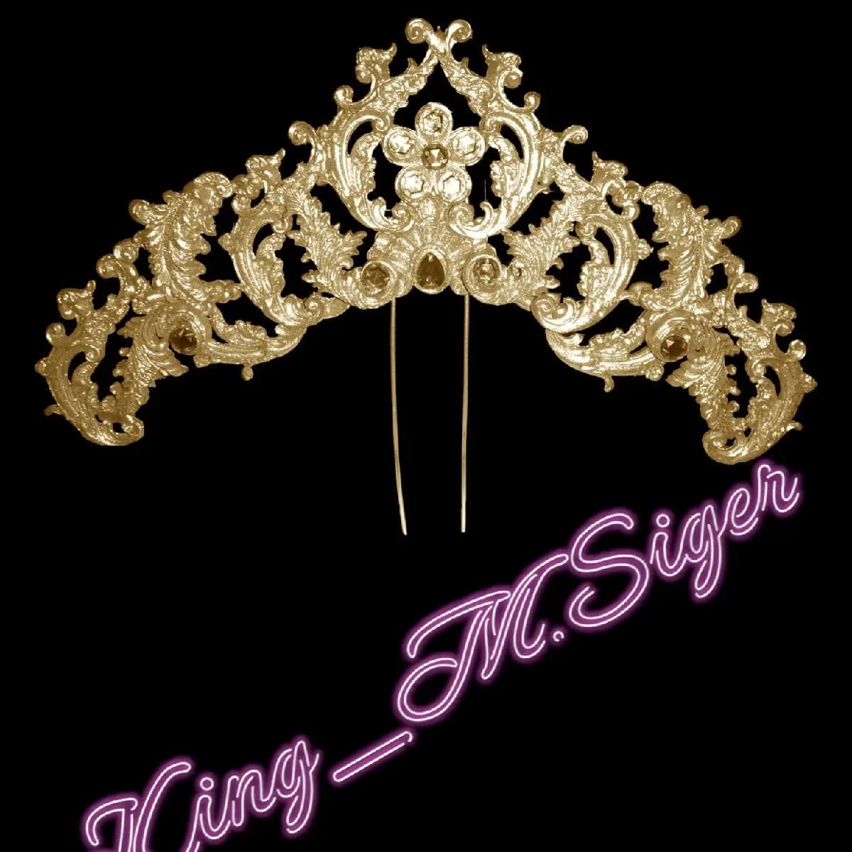tusuk konde, tusuk sanggul, hairpin, siger, mahkota, aksesoris rambut Elegan Hiasan
