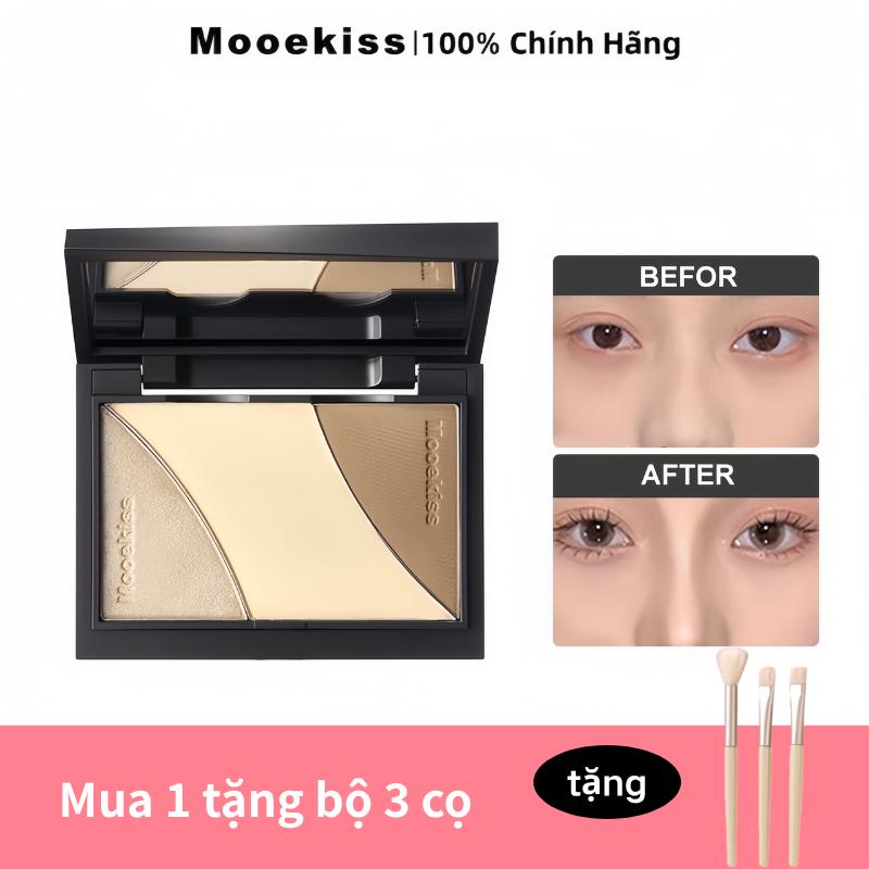 【NEW Mooekiss Bảng Tạo Khối & Bắt Sáng – Hiệu Ứng Trang Điểm Tự Nhiên Lâu Trôi Chống Nước Bản 3 Màu 16g Bản 3 Màu 16.5g Bản 3 Màu 9g Bản 2 Màu 3.5g