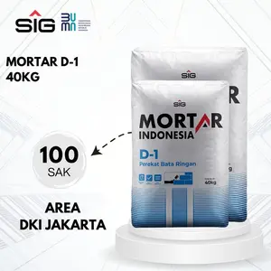 Mortar Indonesia Perekat Bata Ringan (D-1) Area DKI Jakarta