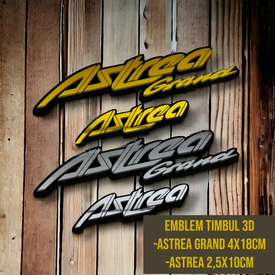 Emblem Astrea Grand Timbul 3d