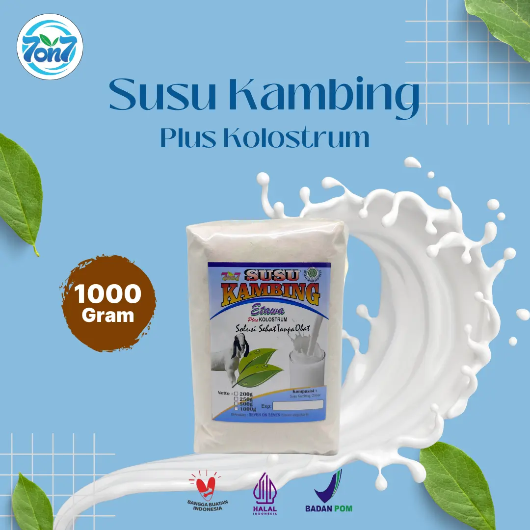 Susu Kambing Etawa Bubuk Varian Plus Kolostrum 1000gr
