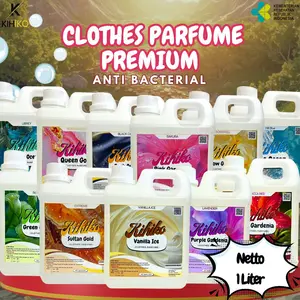 [1 LITER] Kihiko Parfum 1 Liter - Tahan Lama - Anti Bacterial Aroma Fresh Segar Mewah Manis - Parfum Laundry 1 Liter Aromatic