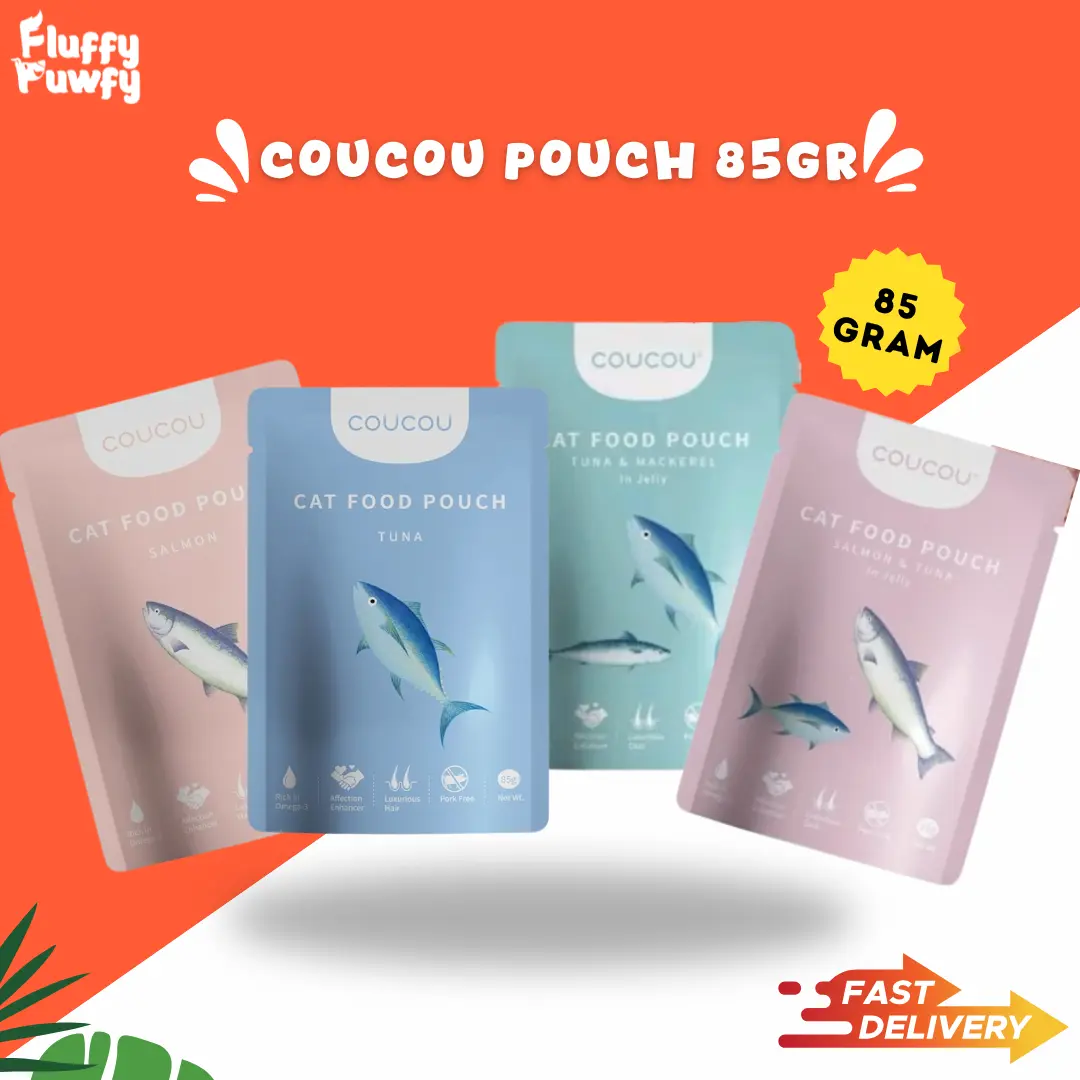 Coucou Pouch 85gr Makanan Basah Kucing
