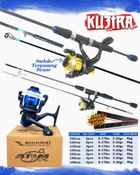 Gambar Set Joran Pancing Kujira 8-17lbs Max Drag 8kg dan reel Atom - KUJIRA 100CM+ATOM dari FISHINGIN Kab. Sukoharjo 2 Tokopedia