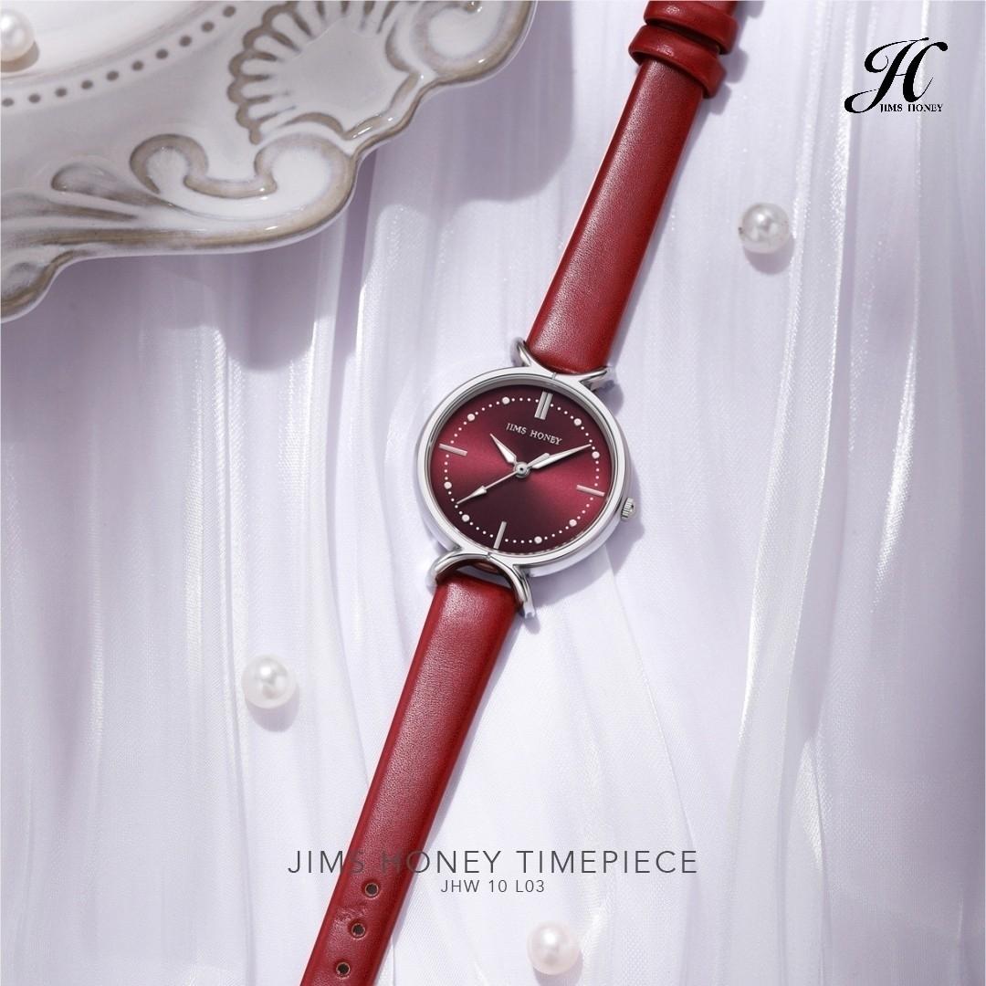 JIMS HONEY JAM TANGAN WANITA JHW 10 (FREE BOX + BATERAI)