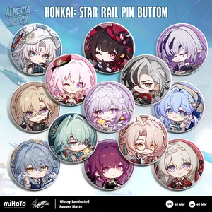 Pin Honkai Star Rail - Pin Bros Honkai Star Rail Nameless badge - Pin Peniti HSR Herta