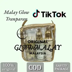 Mille - PAKET GLOW MALAYSIA TAS TRANPARAN SIANG MALAM SABUN TONER