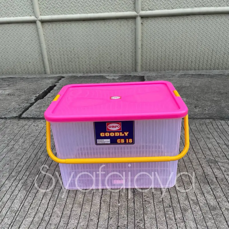 (KHUSUS KARGO) SHINPO - Box Container Ukuran Cb 8-10-15-18-25-27-30-45Liter 5