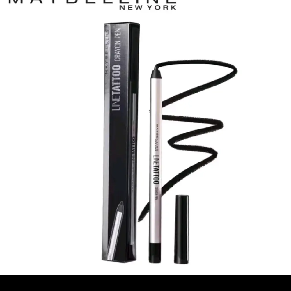 eyeliner crayon maybeline black line tato