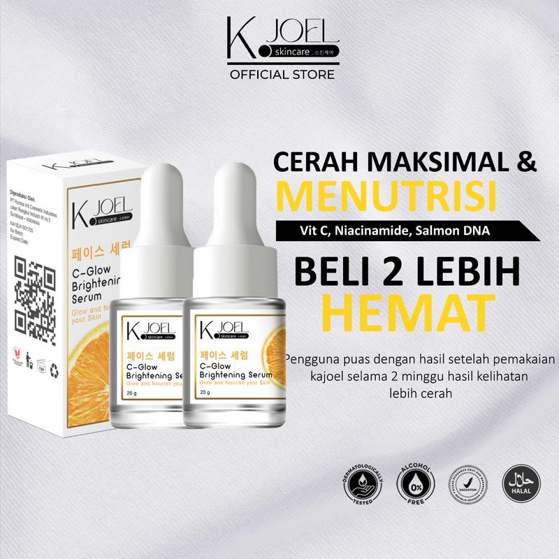 [ BELI 2 LEBIH HEMAT] - C Glow Brightening Serum - Mencerahkan -Memudarkan Bekas Jerawat 0