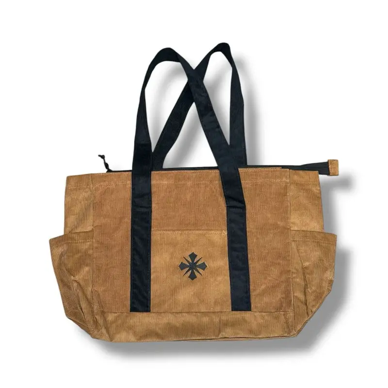 Puddinglane Tote Bag Besar Corduroy Modley 3