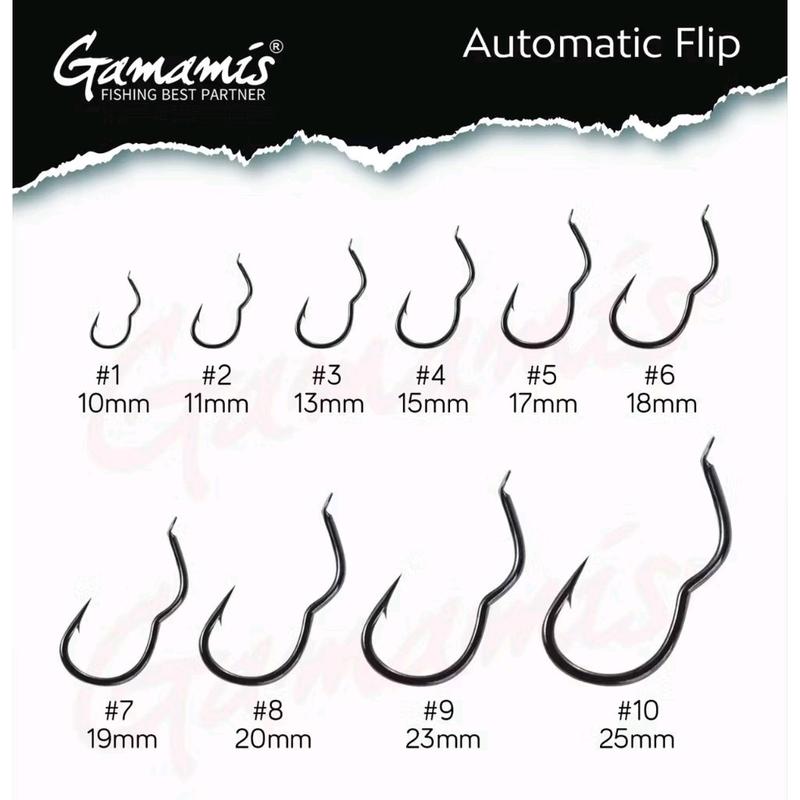 KAIL PANCING AUTOMATIC FLIP GAMAMIS - ISI 12 SERI 1008 3