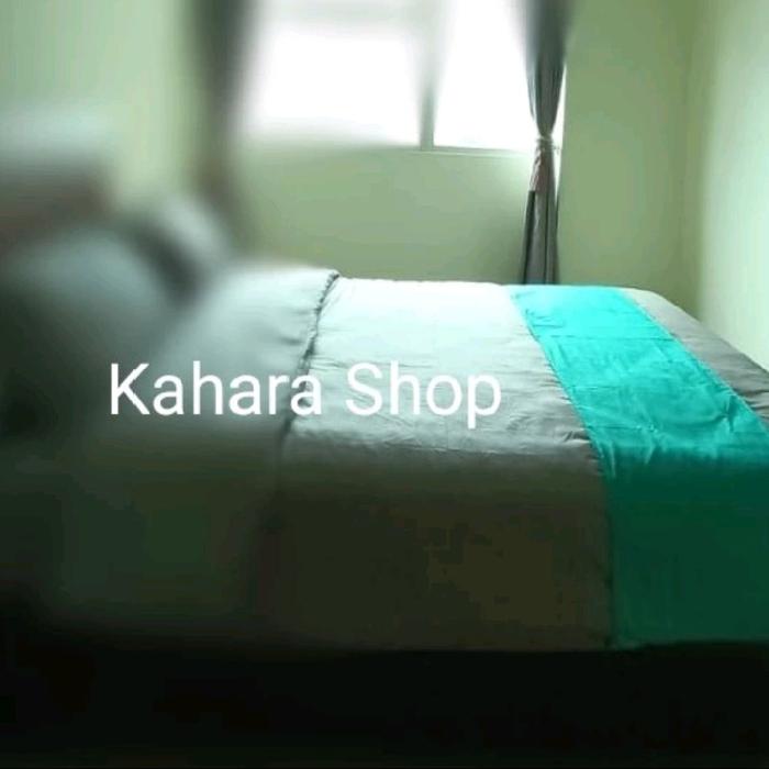 Gambar Bed Runner Hotel bahan Katun dari Kahara Shop Kota Tangerang Selatan Tokopedia
