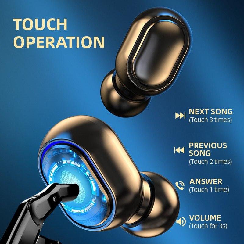 Product Introduction of Tai nghe Bluetooth E7S, tai nghe TWS LED không dây, Bluetooth , giảm tiếng ồn, tai nghe Hadphone, tai nghe âm thanh HIFI 9D, tai nghe nhét tai thể thao với MICPHONE 3