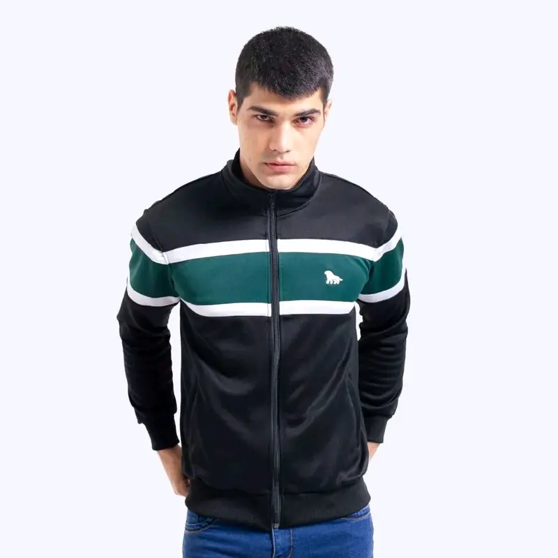 Delirium Jaket Tracktop Waffle Knit Katun Ads Poly 0