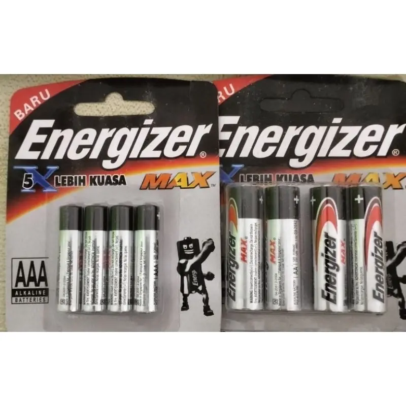 ENERGIZER Max AA/AAA Battery LR6 Alkaline Battery 1.5V 4pcs/pack
