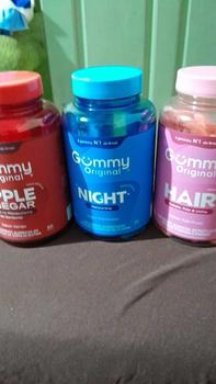 Product Review of Kit 3 Gummy Original Night + Apple Cider Vinegar + Hair, A Tríade do Bem-Estar Completo: Noites de Descanso, Dias de Equilíbrio e Beleza que Floresce. from T**a F**a M**o 3