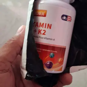 Vitamin D3 K2 5000 IU Suplemen Harian Untuk Kesehatan Tulang dan Daya Tahan Tubuh – 60 Kapsul