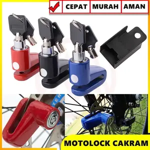 RK Kunci Gembok Cakram Motor Pengaman Motor Lock Disk Brake safety
