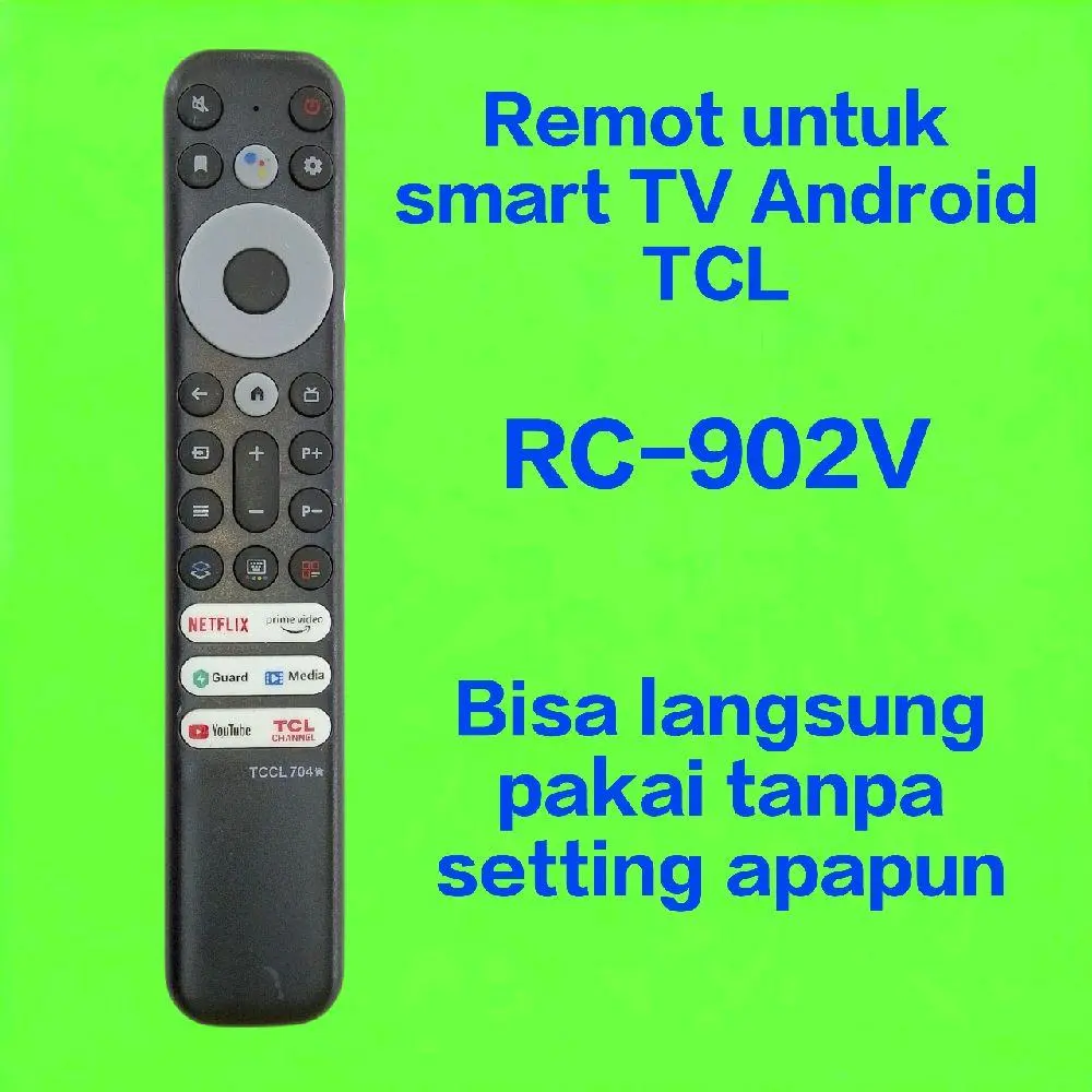 Remote Untuk Smart Tv TCL ( Non Voice ) Bisa Langsung Pakai Tanpa Setting