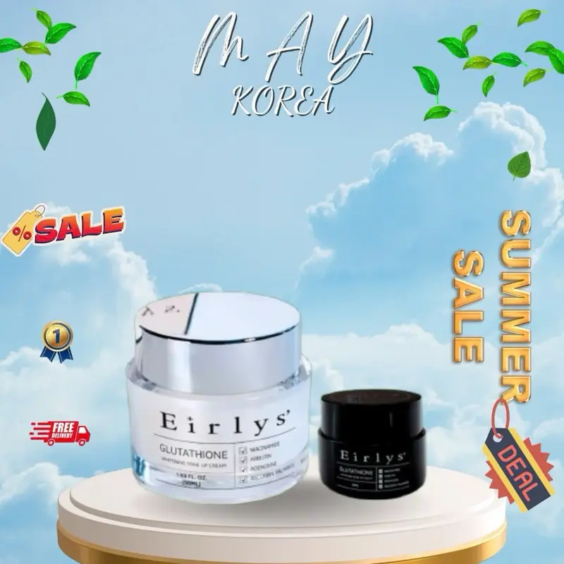Kem Dưỡng Eirlys Glutathione Whitening Tone Up 10-50ml Cho Nữ Và Women Làm Đẹp Da  Chăm Sóc Da