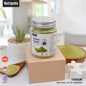 NUTRIPEDIA - MATCHA POWDER / BUBUK MATCHA 100 GR