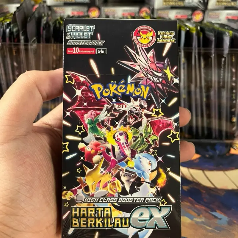 Booster Box Seri Harta Berkilau TCG Pokemon Card