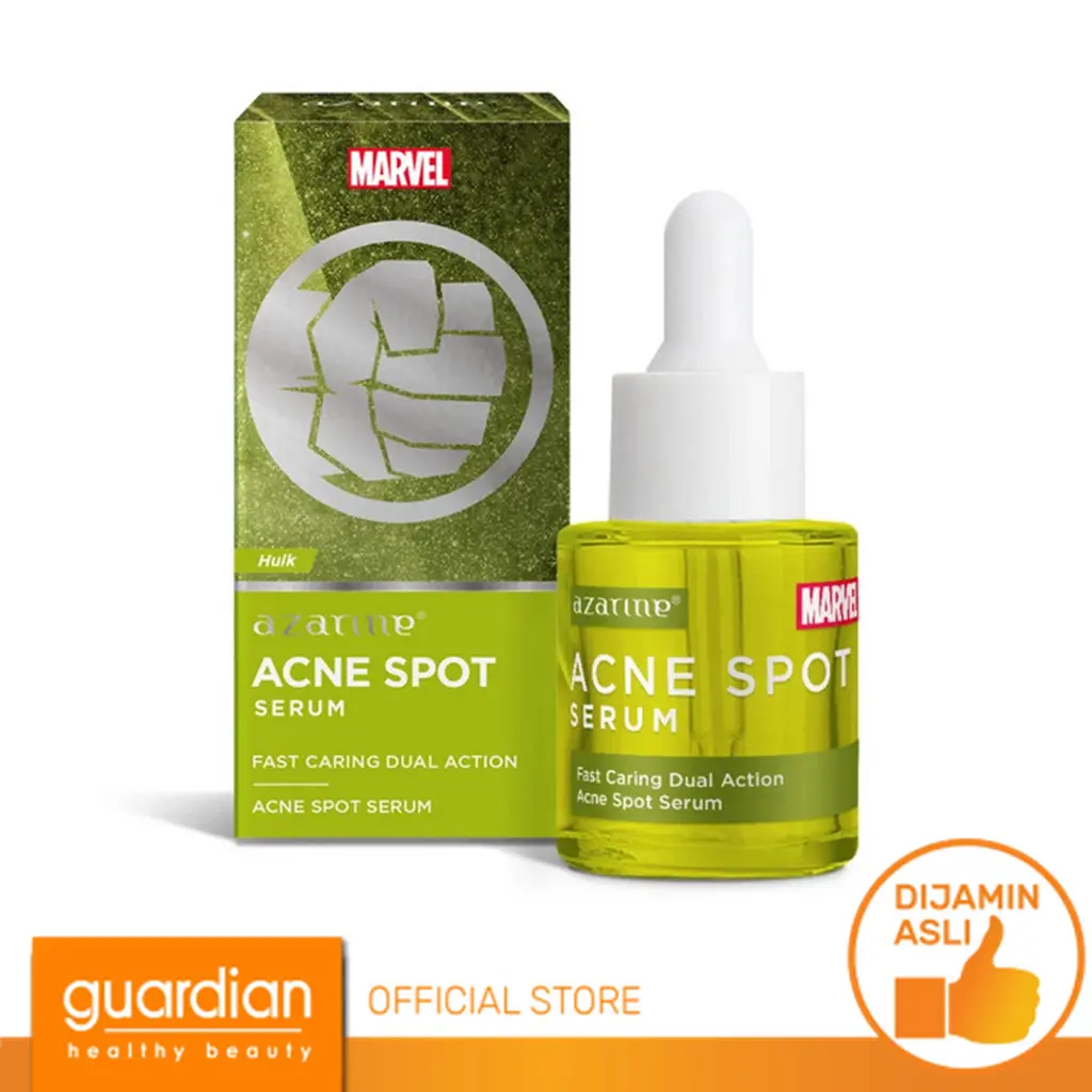 Azarine Acne Spot Serum / serum totol jerawat dengan Succinic Acid, Cinnamon, Green Tea, Arbutin 20ml