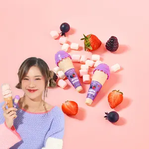 Jessie Beauty Liptint Stain - Ice Cream Tint Mixed Berry Bibir