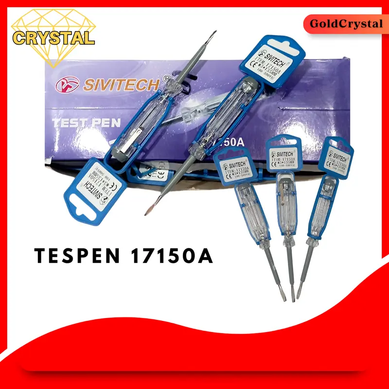 Tespen AC Listrik Obeng Tespen Listrik Sivitech 17150A Tes Pen 1