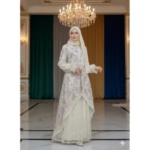 Alifa series gamis bini orang/gamis lebaran 2026/outfit mewah elegan/gamis terbaru 2026