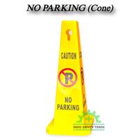 Jual Terbaik Caution NO PARKING Peringatan Area DiLarang Parkir ...