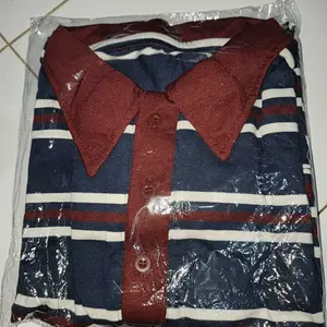 Lyona Basic Kaos Polo Wanita Lengan Panjang