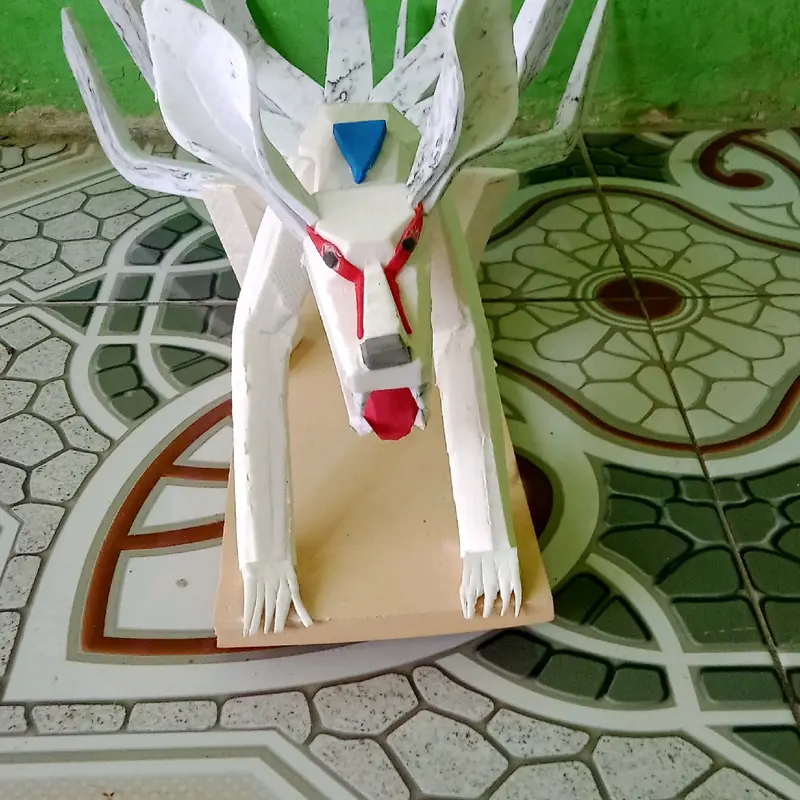 Mainan Ogo Ogo Miniatur Versi Qiyubi Tradisi Jawa dengan Lampu dan Kemampuan Tarik - Toy 1