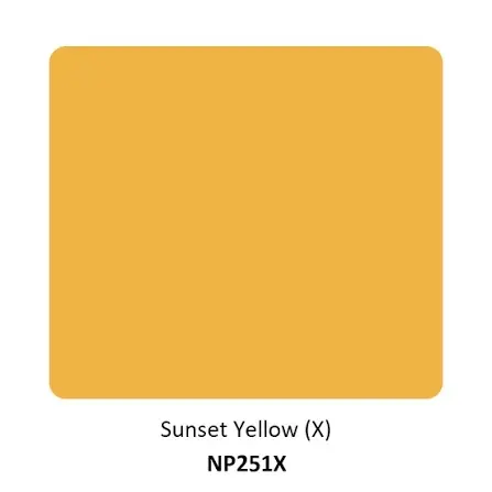 251x sunset yellow