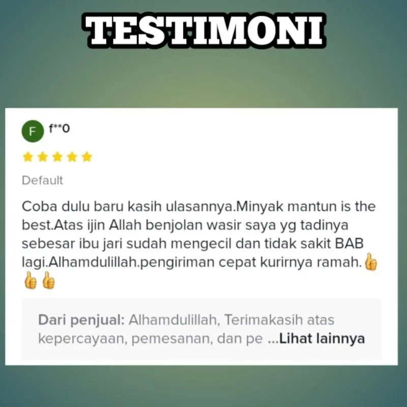 Minyak Mantun Mbah Mijan Herbal Penyakit Kulit isi 10ml 4