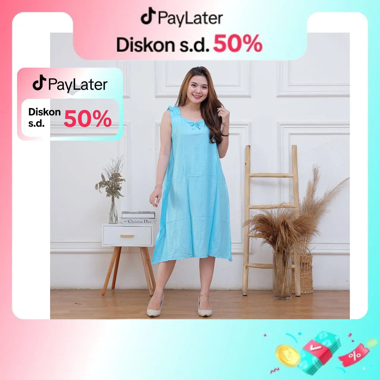 Daster Wanita Remaja Body Press Sexy Mini Dress Daster Kekinian